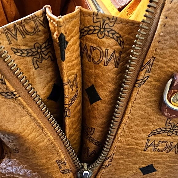 MCM Visetos Boston Bag - Picture 12 of 15